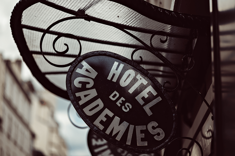 Hôtel des Academies et des Arts - Paris 6